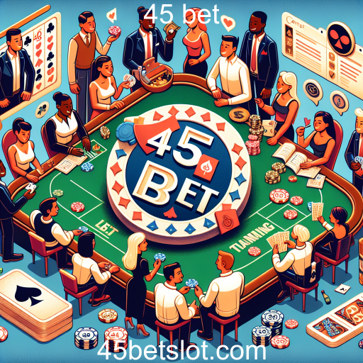 Explorando a Categoria 'Comunidade' no 45 Bet