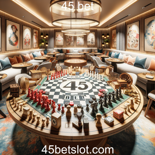 Descubra a Diversão dos Jogos de Mesa no 45 bet